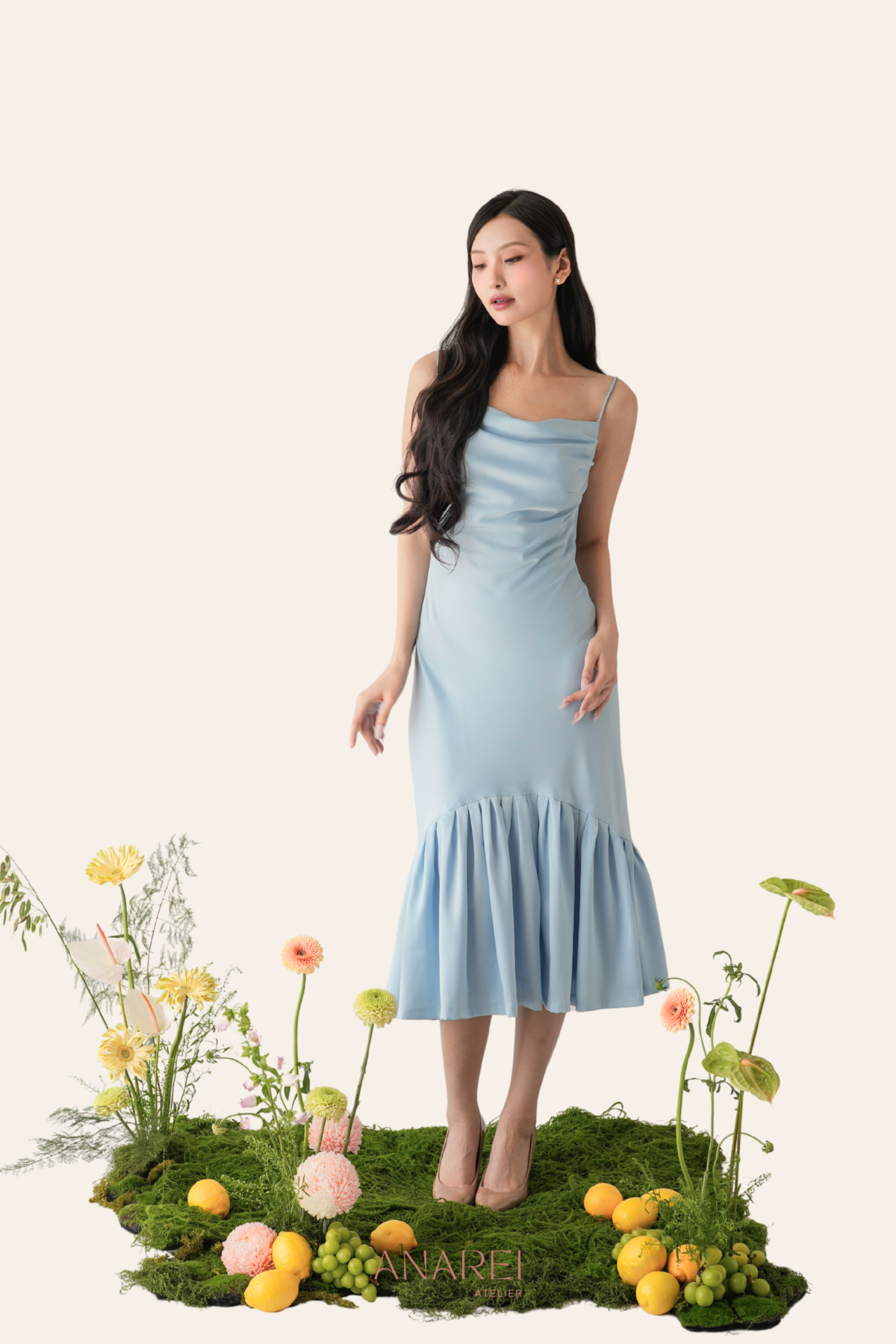 Aurora dress (Ivory)