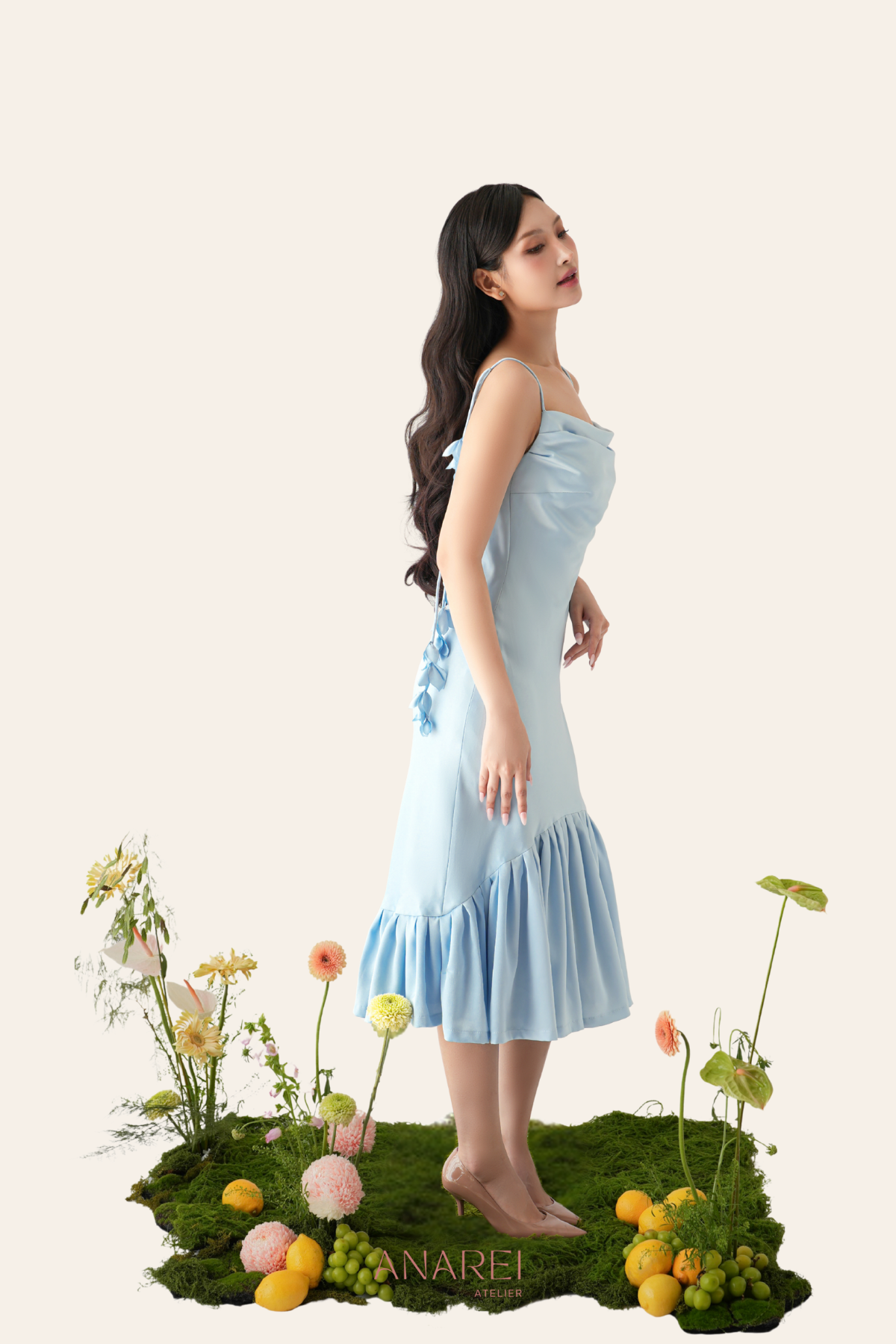Aurora dress (Ivory)
