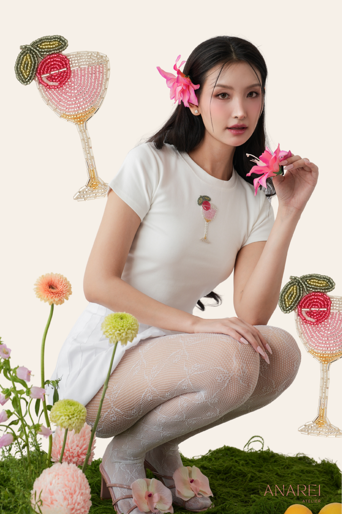 Cocktail Baby Tee