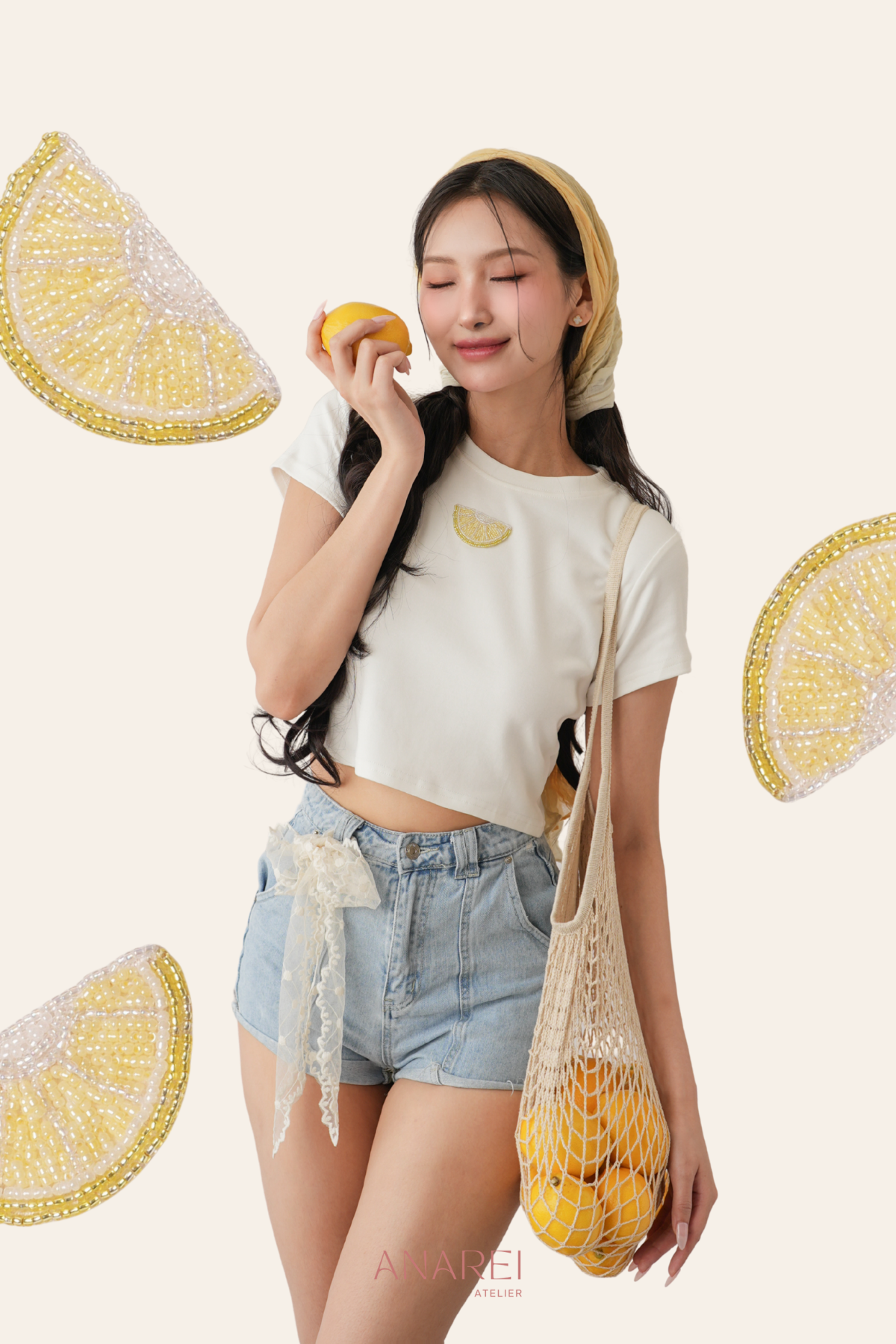 Lemon Baby Tee