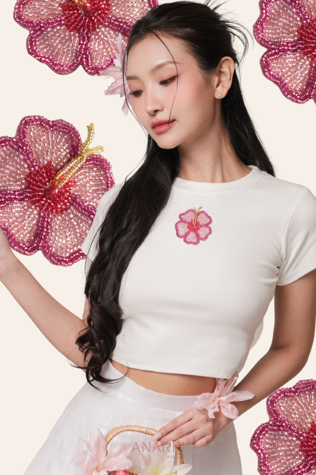 Flower Baby Tee