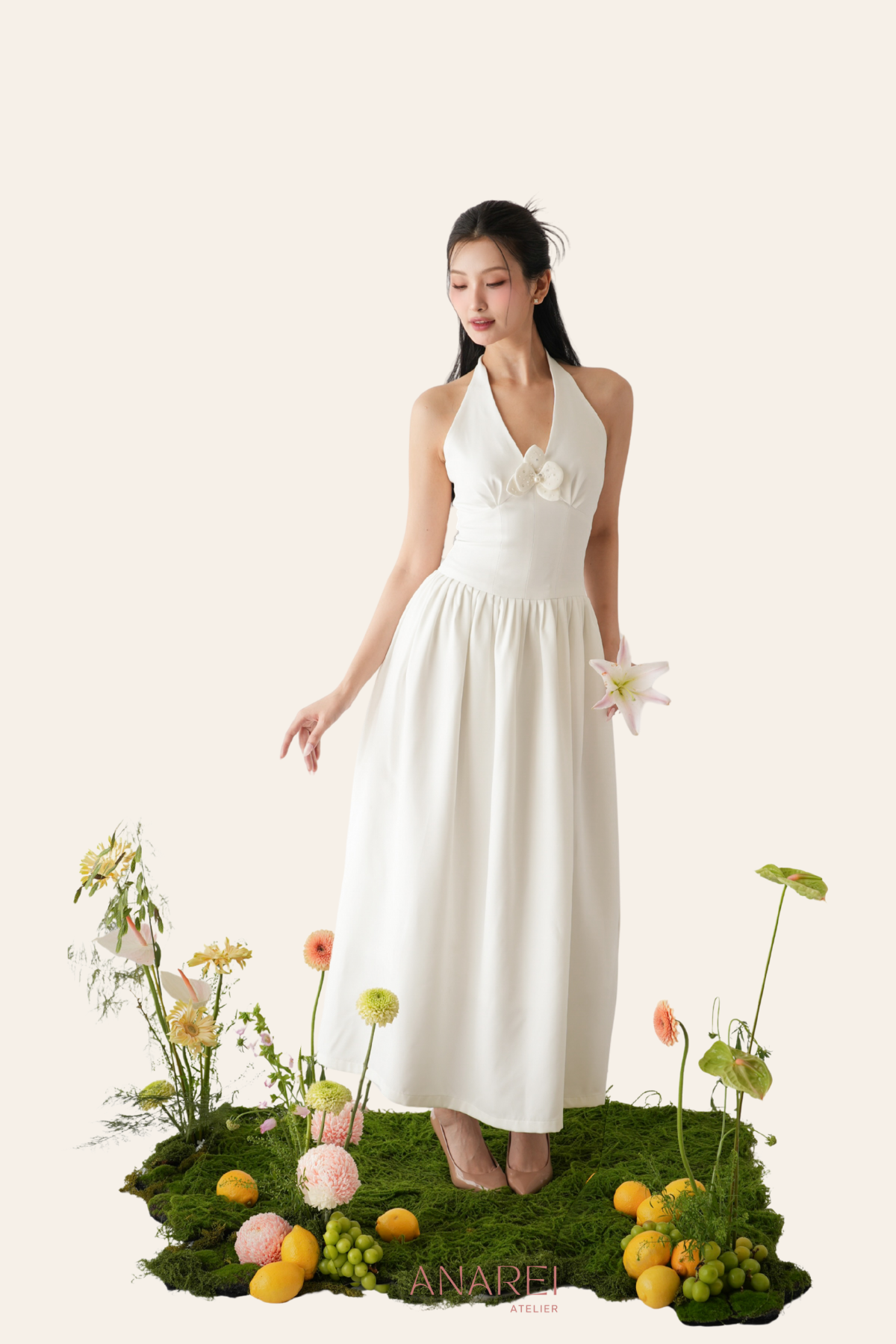 Odelia dress (White)
