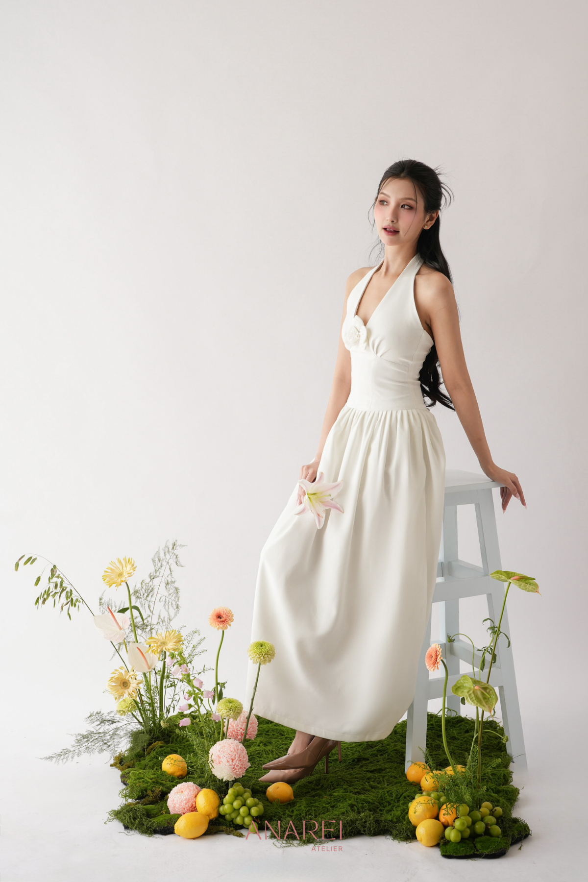 Odelia dress (White)
