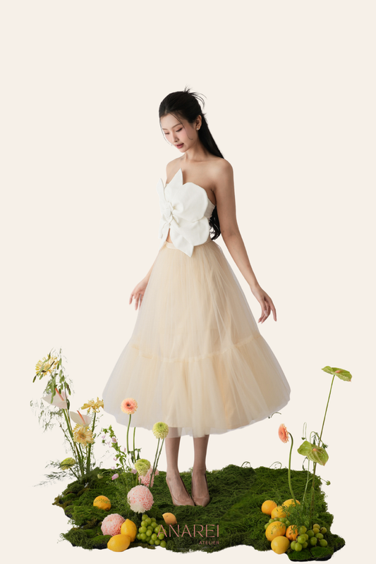 Bloom top (White)