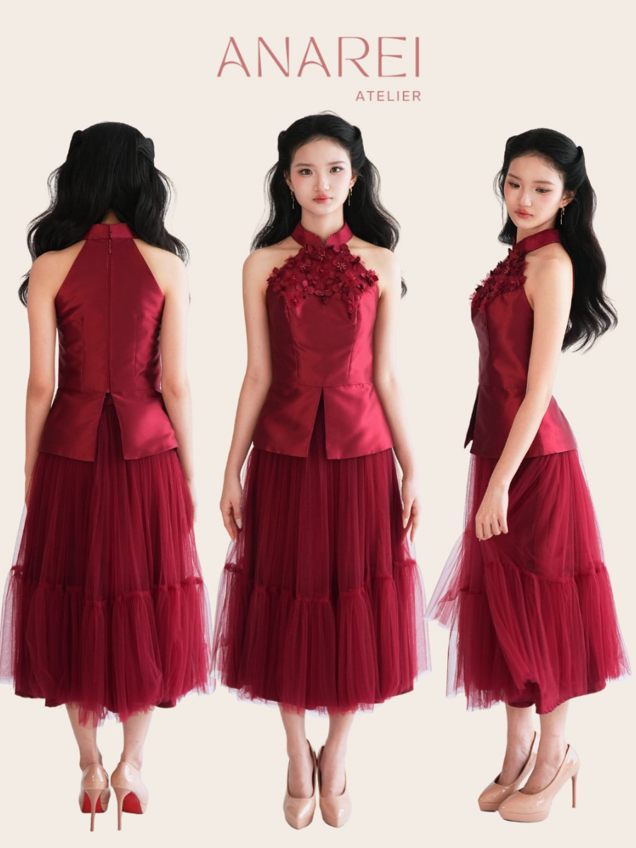 Louise Set (Maroon) PO