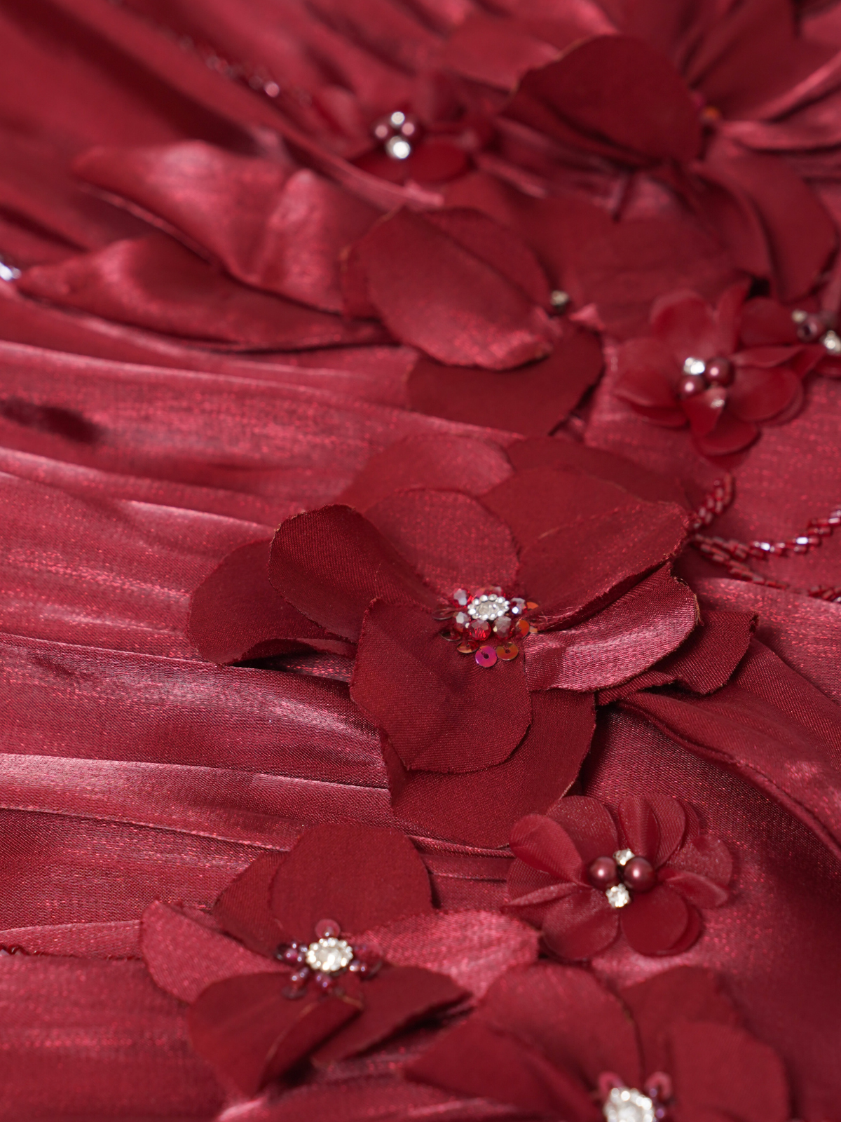 Emorie Dress (Maroon)
