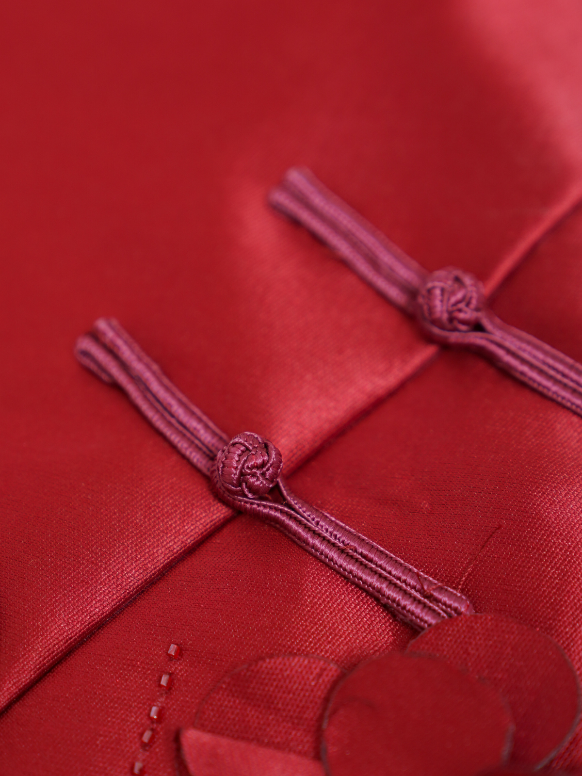 Luna Dress (Maroon)